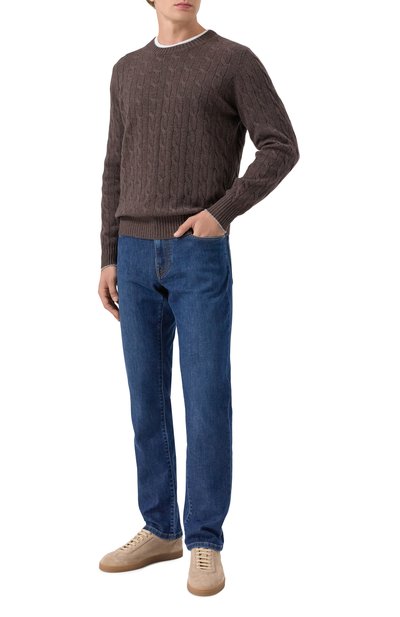 Кашемировый джемпер BRUNELLO CUCINELLI, арт. M22707200, фото 2