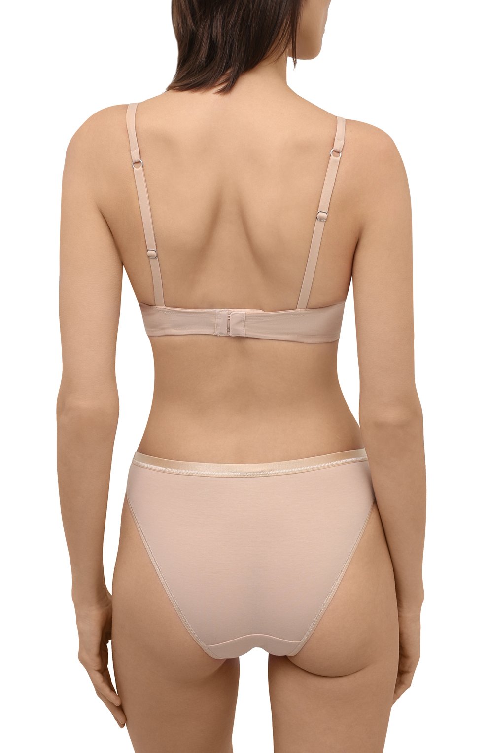 Треугольный бюстгальтер HANRO бежевого цвета по цене 9950 руб., арт. 071387, фото 3 Треугольный бюстгальтер HANRO, арт. 071387, фото 3
