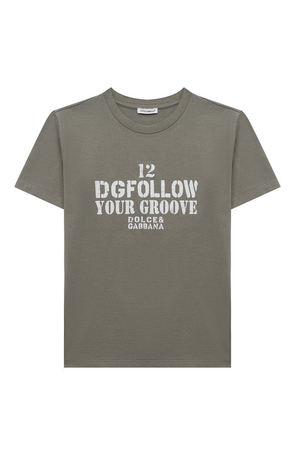 Хлопковая футболка DOLCE & GABBANA, арт. L4JT9A/G7A4C/8-14, фото 1