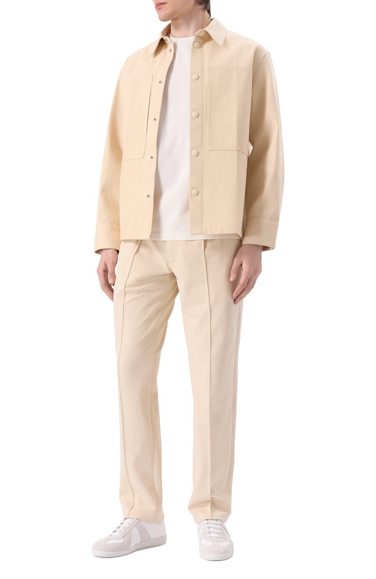 Мужские кожаные кеды replica MAISON MARGIELA белого цвета, арт. S57WS0236/P1897 | Фото 2 (Материал внутренний: Натуральная кожа, Текстиль; Подошва: Плоская; Стили: Классический; Материал утеплителя: Без утеплителя; Материал внешний: Натуральная кожа; Кросс-КТ: Низкие; Автоматизация состава: Проставлено; Автоматизация ТО: Проставлено)