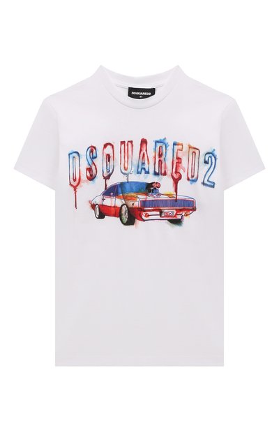 Хлопковая футболка DSQUARED2, арт. DQ1610/D00MM, фото 1