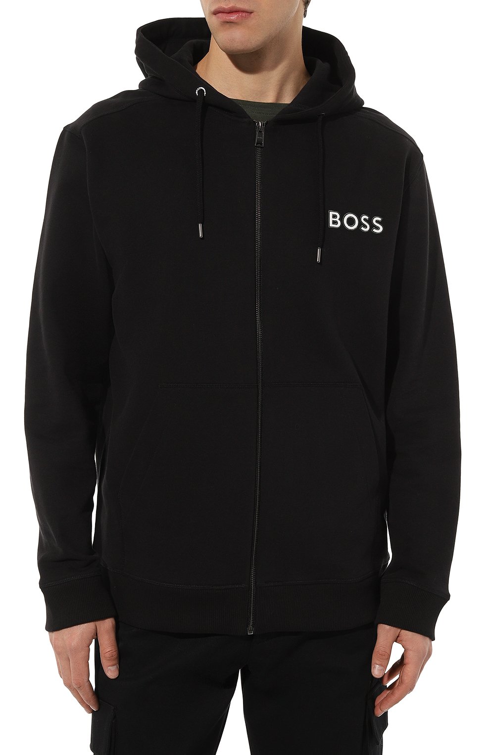 Хлопковая толстовка BOSS ORANGE, арт. 50483708, фото 3