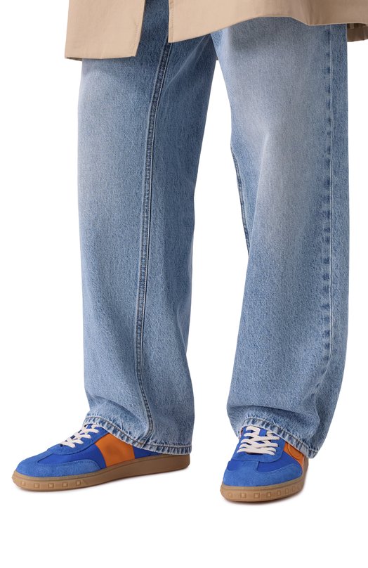 Комбинированные кеды Upvillage Valentino 6Y2S0H77/MBM Синий  6Y2S0H77/MBM Фото 3