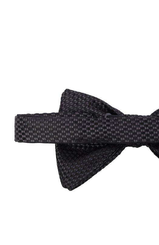 Шелковый галстук-бабочка HUGO 50557320 Чёрный  50557320 Фото 3