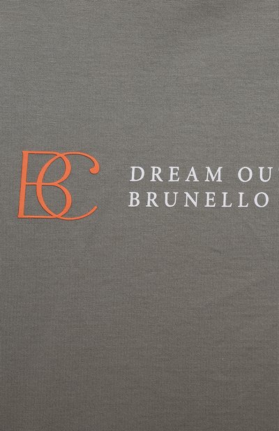 Хлопковая футболка BRUNELLO CUCINELLI, арт. B0T61T118B, фото 3