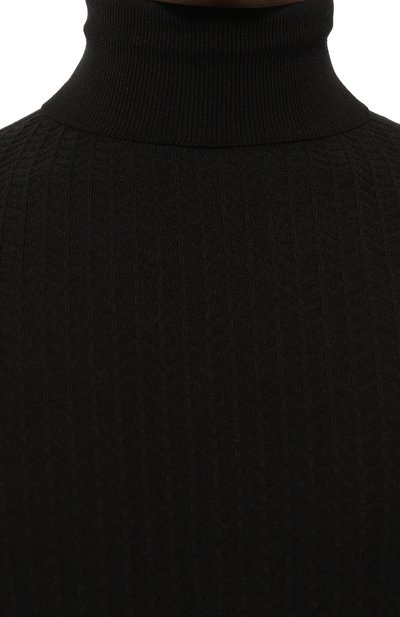 Водолазка из хлопка и кашемира GIORGIO ARMANI, арт. 6RSMA6/SMA6Z, фото 5