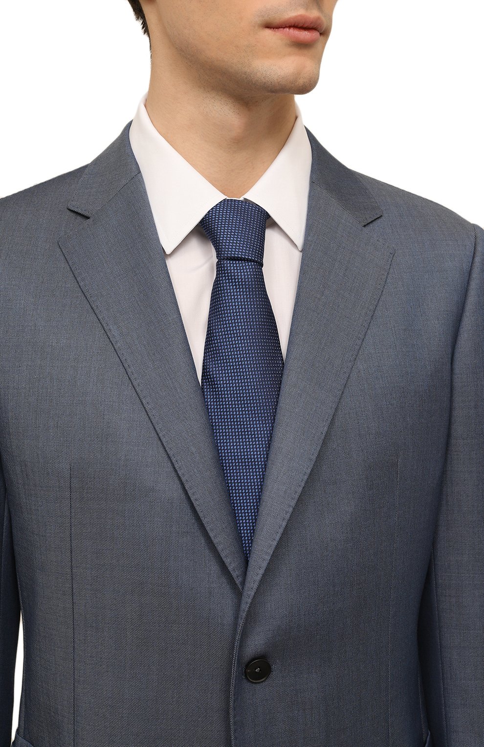 Шелковый галстук KITON, арт. UCRVKLC05H11, фото 2