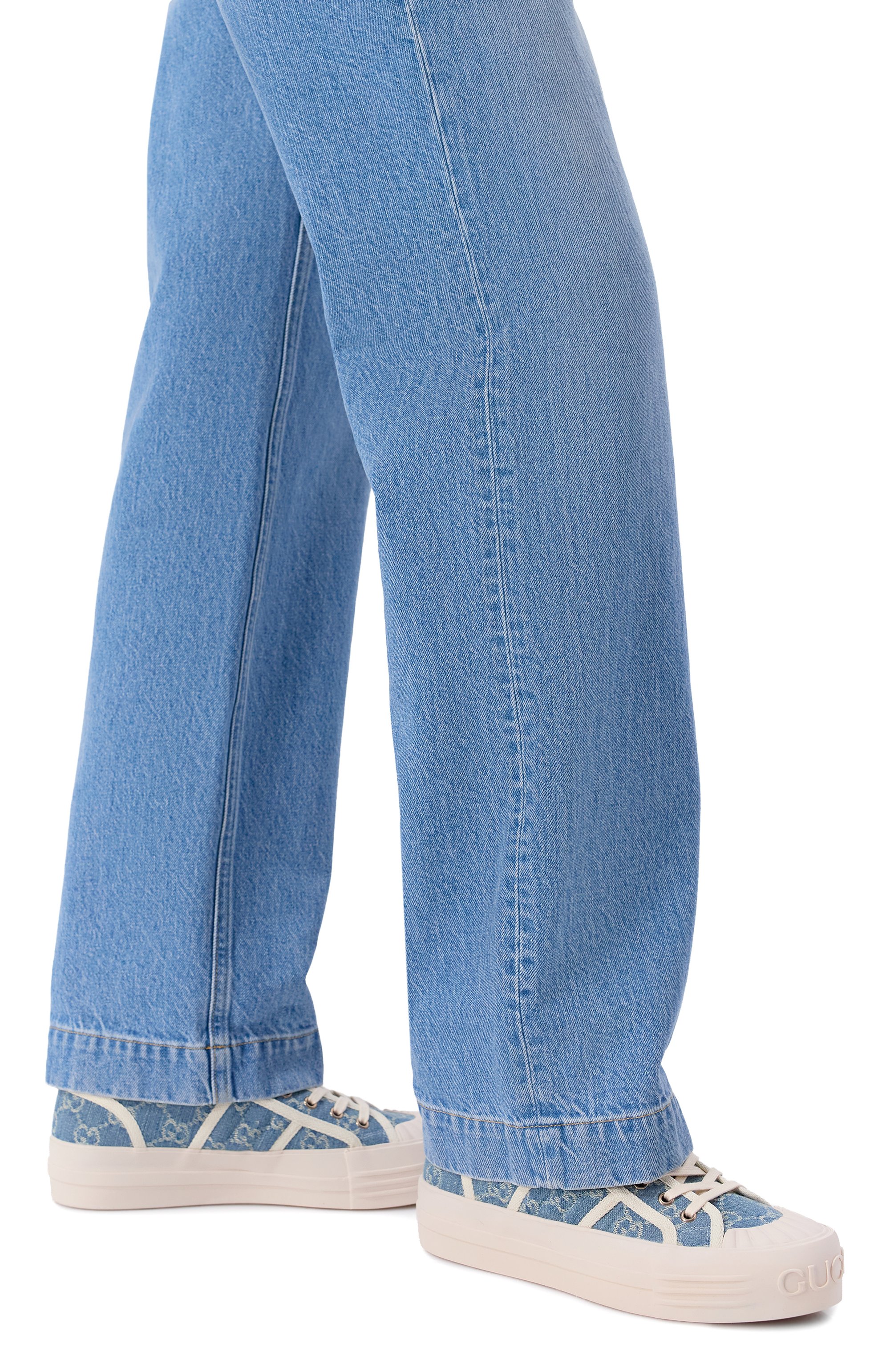 Текстильные кеды chunky GUCCI, арт. 831825/FAD7P, фото 2