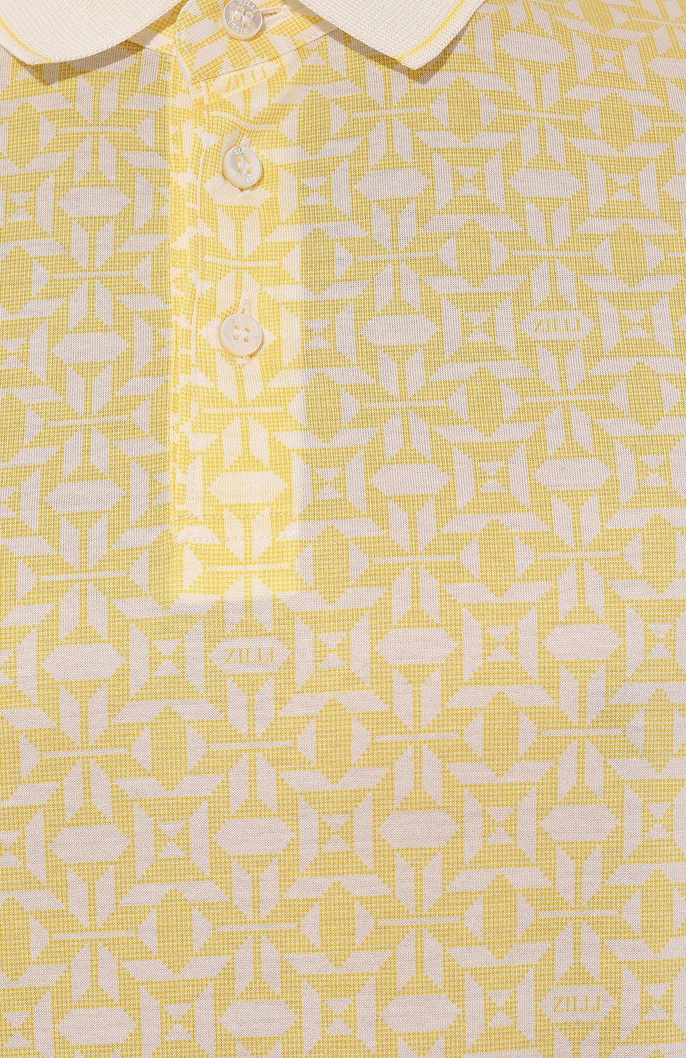 Хлопковое поло ZILLI, арт. KBP002M0110VZLU00, фото 5