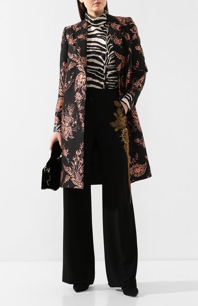 Брюки DRIES VAN NOTEN черного цвета по цене 152000 руб., арт. 201-30909-9180, фото 2 Брюки DRIES VAN NOTEN, арт. 201-30909-9180, фото 2