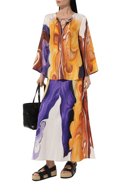 Льняная юбка DOROTHEE SCHUMACHER, арт. 548915, фото 2