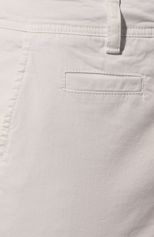 Хлопковые брюки Giorgio Armani 3SHPP0UX/T03B3 Белый  3SHPP0UX/T03B3 Фото 5