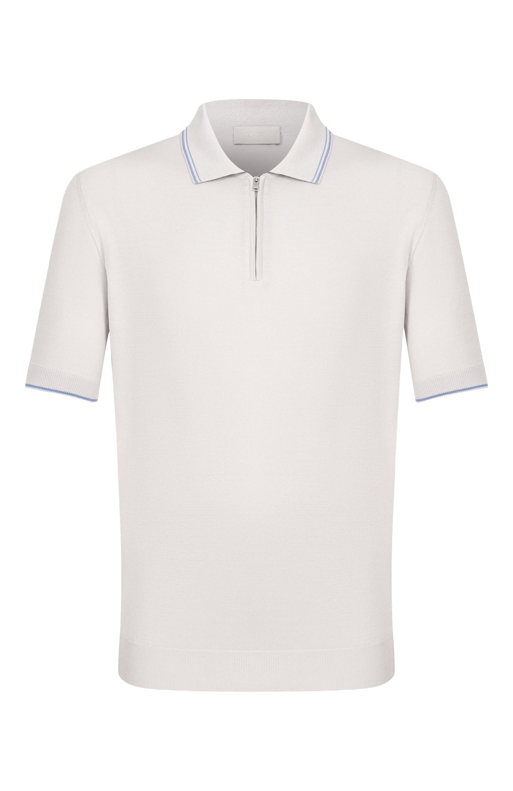 Поло из хлопка и шелка MVST, арт. M26.CSM.K425/C0TT0N/SILK, фото 1