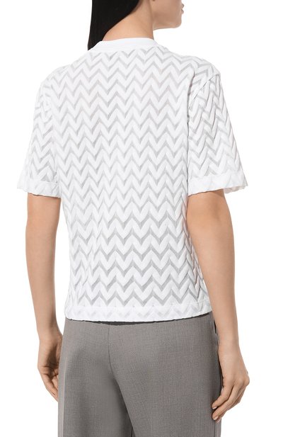 Футболка из хлопка и вискозы MISSONI, арт. DS24SL01/BR00JE, фото 4