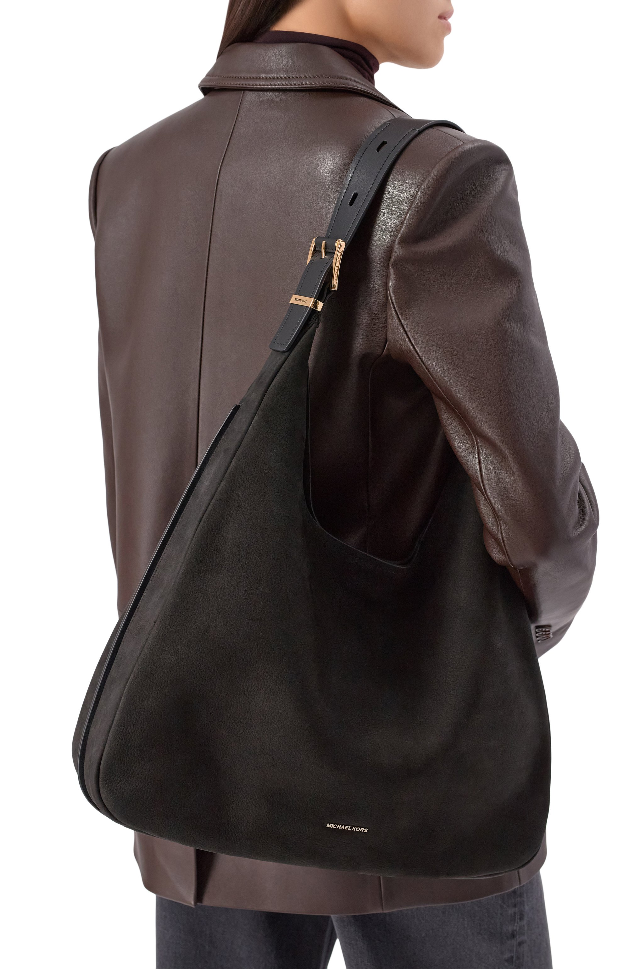 Сумка nolita large MICHAEL MICHAEL KORS черного цвета по цене 51300 руб., арт. 30F4GY5H3T, фото 2 Сумка nolita large MICHAEL MICHAEL KORS, арт. 30F4GY5H3T, фото 2