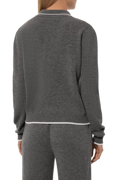 Поло из шерсти и кашемира MSGM, арт. 3741MDM219/247790, фото 4