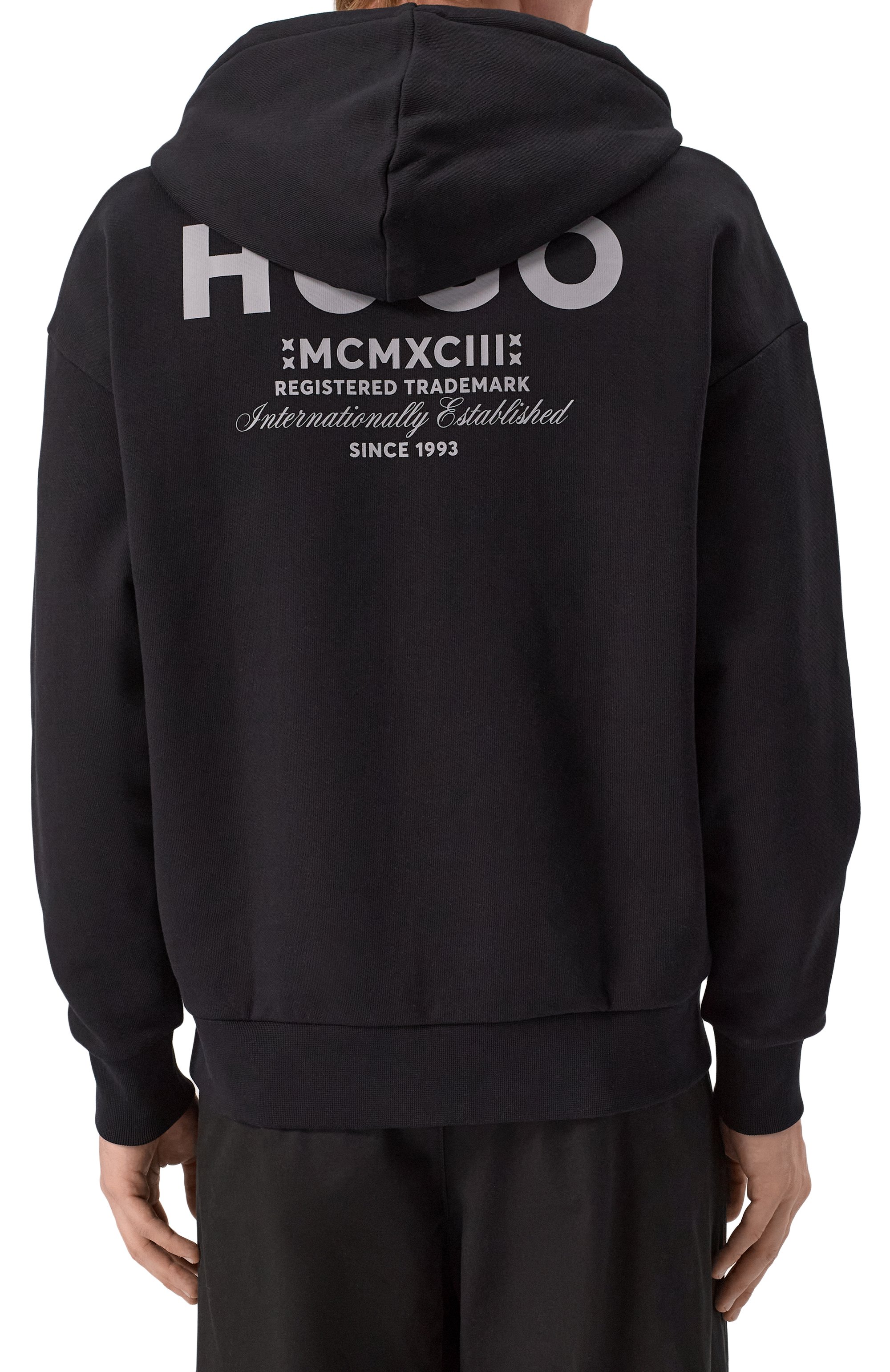 Хлопковая толстовка HUGO BLUE, арт. 50520017, фото 4