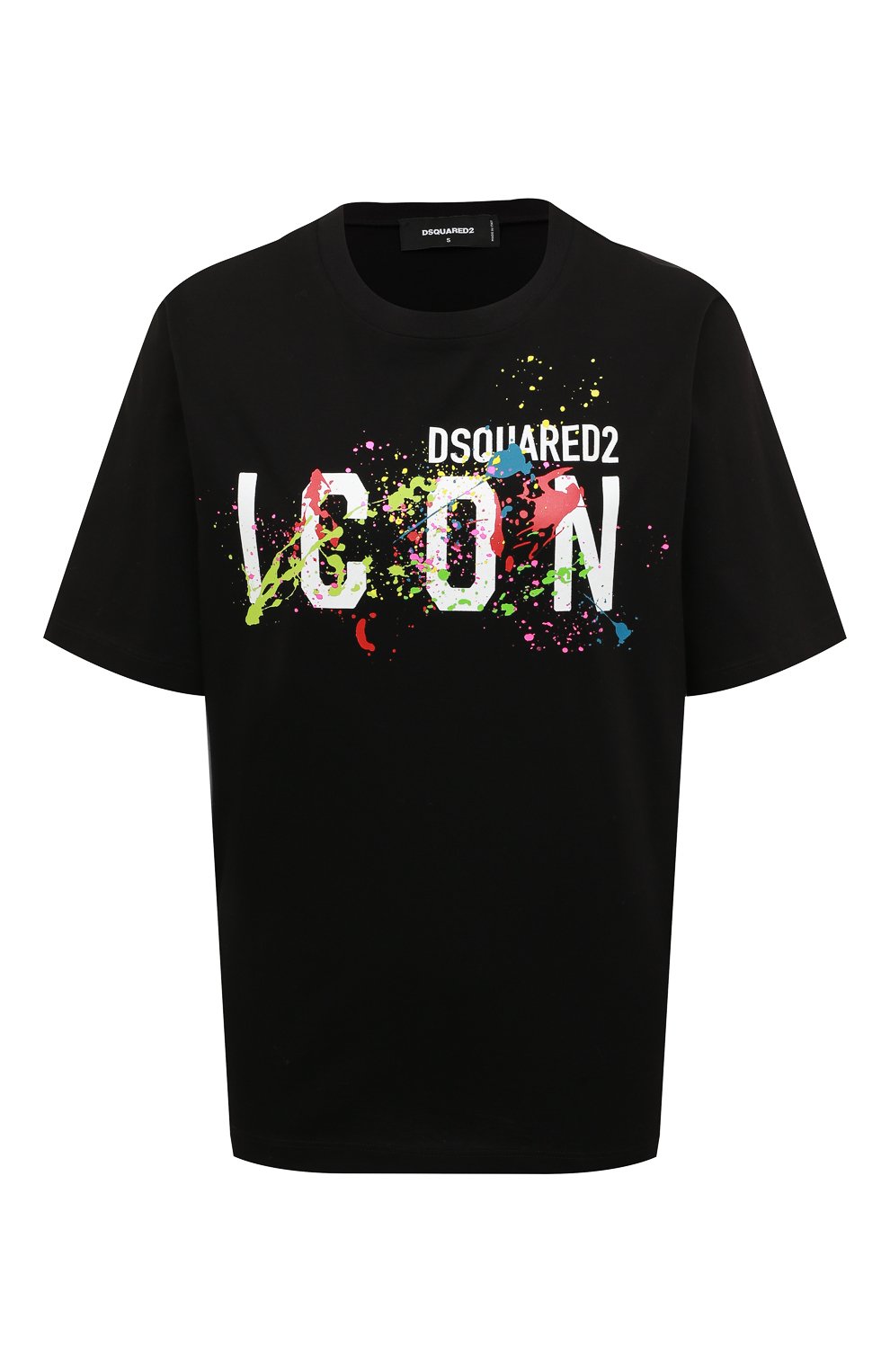 Хлопковая футболка DSQUARED2, арт. S80GC0040/S23009, фото 1