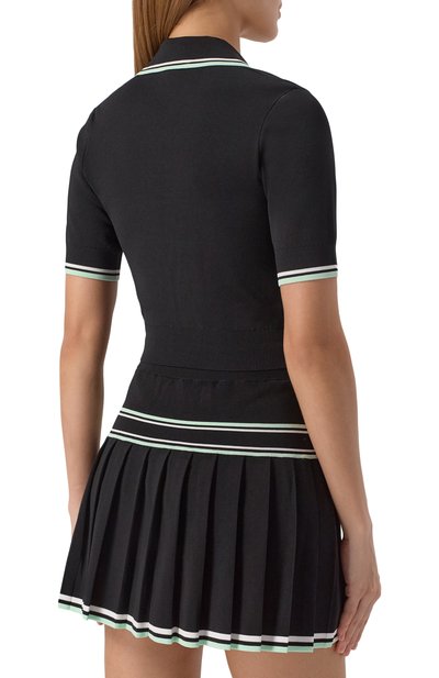 Поло из вискозы CASABLANCA, арт. WPF25KW101801, фото 4