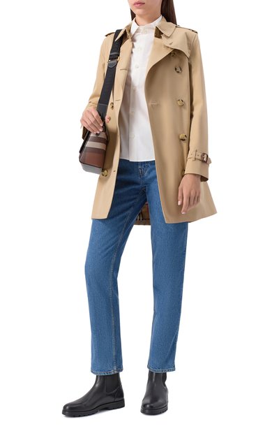 Кожаные челси SANTONI, арт. WTDG71721SMRNVRF, фото 3