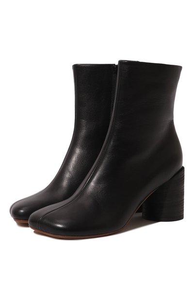 Кожаные ботильоны MM6, арт. S66WU0074/P3628, фото 1