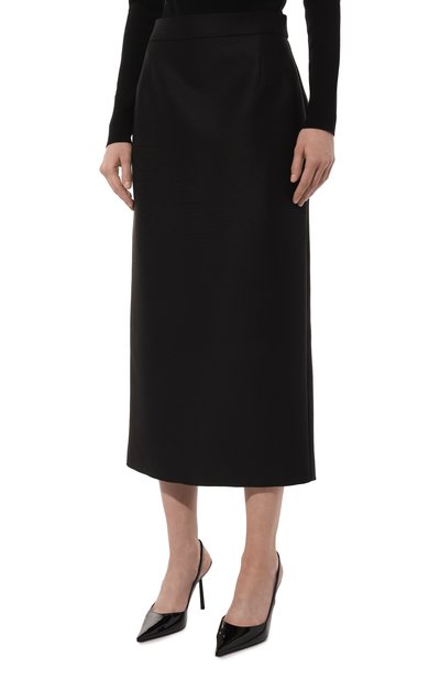 Шерстяная юбка VIKA GAZINSKAYA, арт. SS25-18211, фото 3