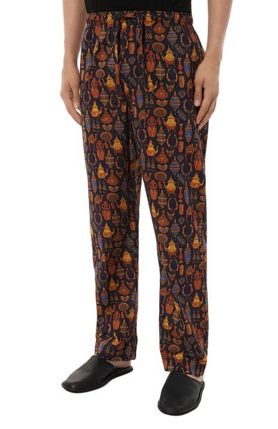 Хлопковые домашние брюки DEREK ROSE, арт. 3564, фото 3