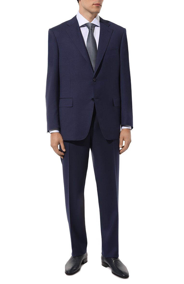Хлопковая сорочка ZEGNA, арт. 701036A7/9MS0BA, фото 1