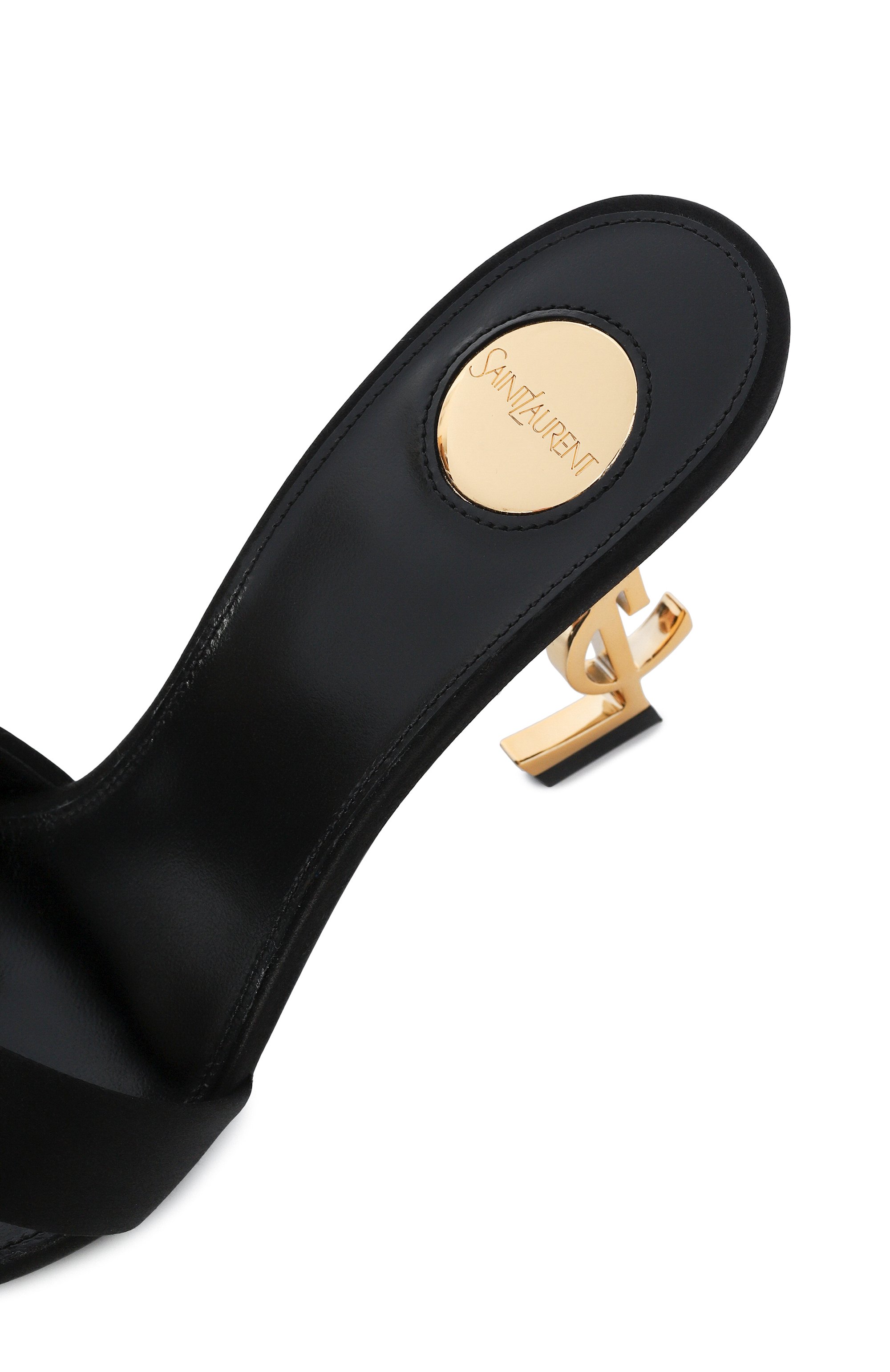 Текстильные мюли opyum 85 SAINT LAURENT, арт. 818931/9QAB1, фото 7