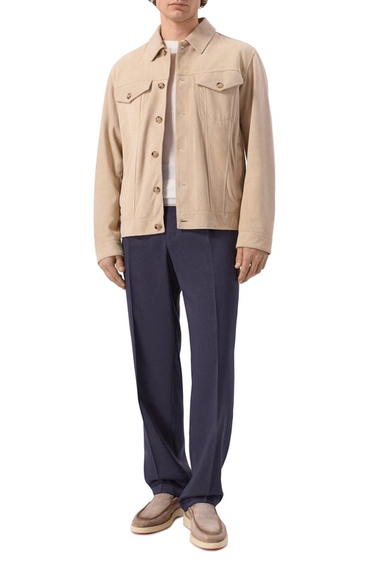 Джемпер изо льна и вискозы BOSS 50560491 Белый  50560491 Фото 2