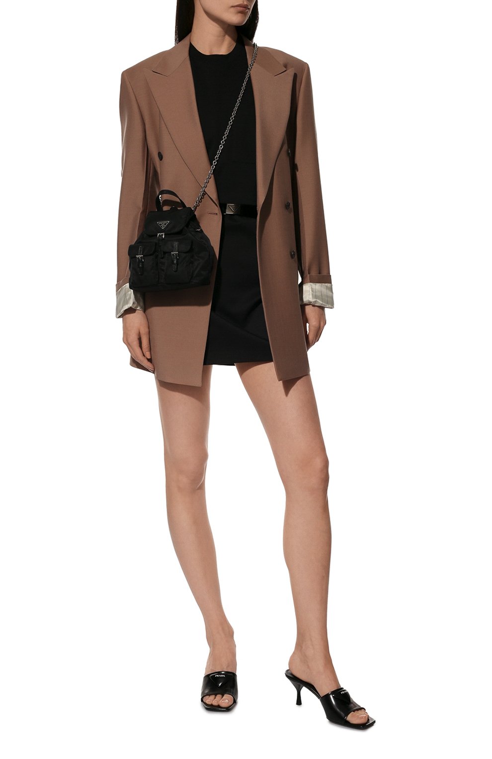 Рюкзак re-nylon mini PRADA, арт. 1BH029-RV44-F0002-DOO, фото 7