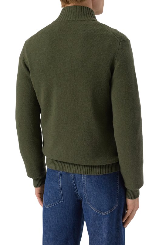 Кашемировый кардиган MVST M25.1PM.K013 Зелёный  M25.1PM.K013 Фото 4