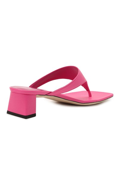 Кожаные мюли shawn BY FAR, арт. 21SSSHWSHTPGRL, фото 4