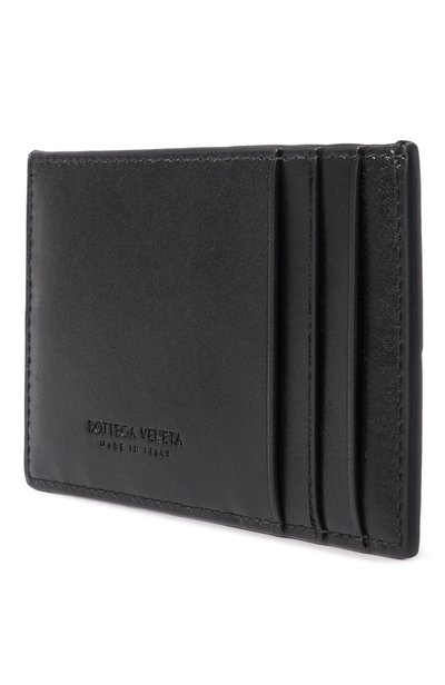 Кожаный футляр для кредитных карт BOTTEGA VENETA черного цвета по цене 54050 руб., арт. 649597/V47V2, фото 2 Кожаный футляр для кредитных карт BOTTEGA VENETA, арт. 649597/V47V2, фото 2