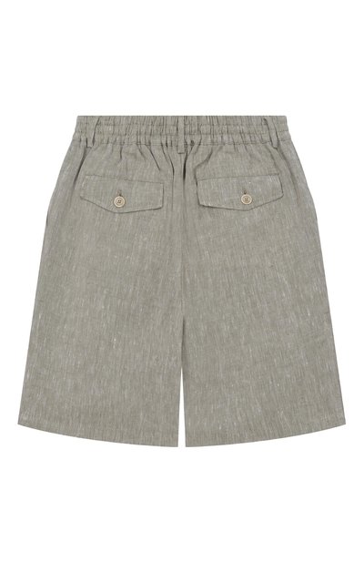 Шорты изо льна и хлопка ELEVENTY, арт. EY6P19/I0316