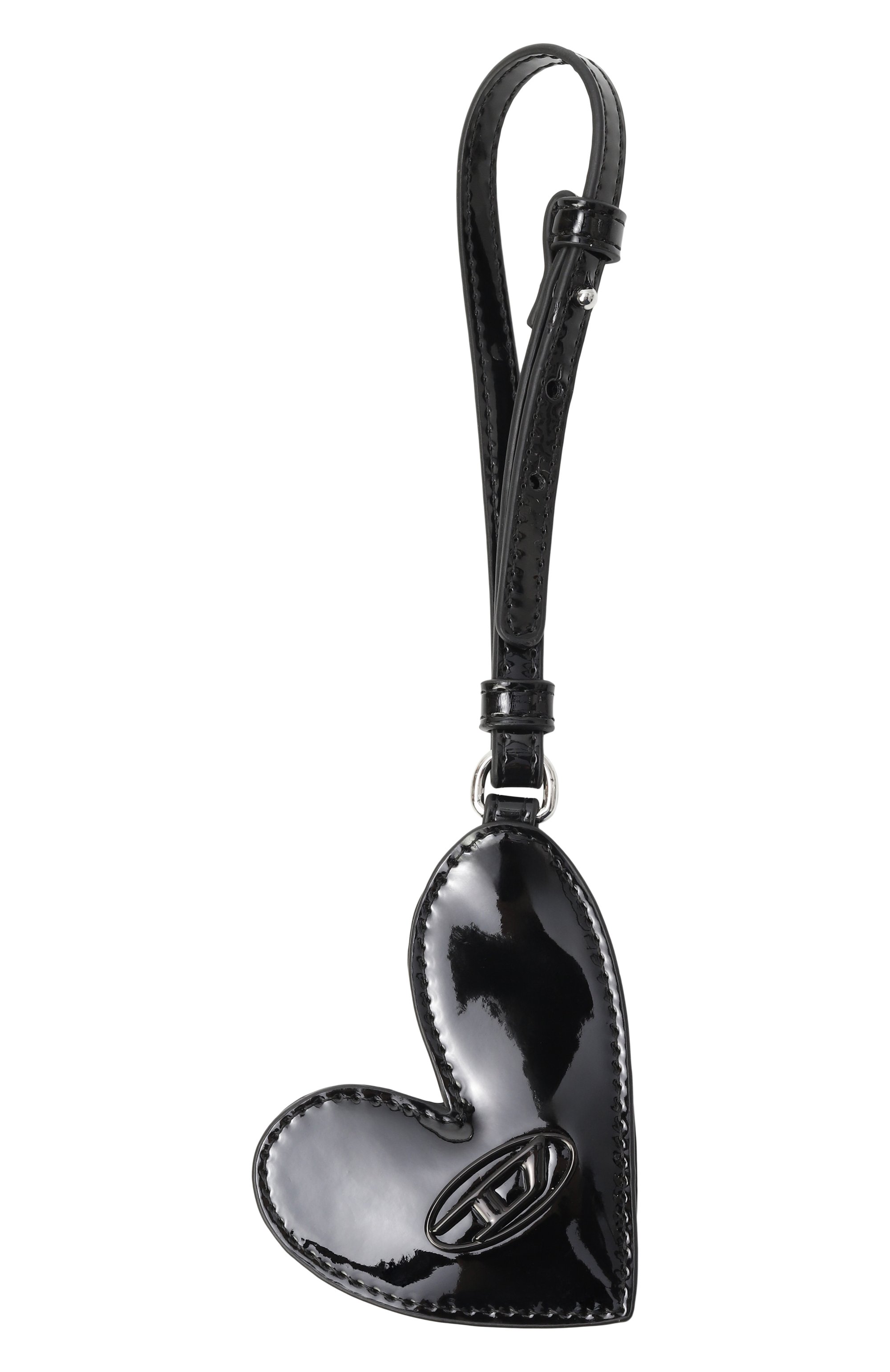 Брелок play mirror DIESEL черного цвета по цене 11900 руб., арт. X10212/P6255, фото 1 Брелок play mirror DIESEL, арт. X10212/P6255, фото 1