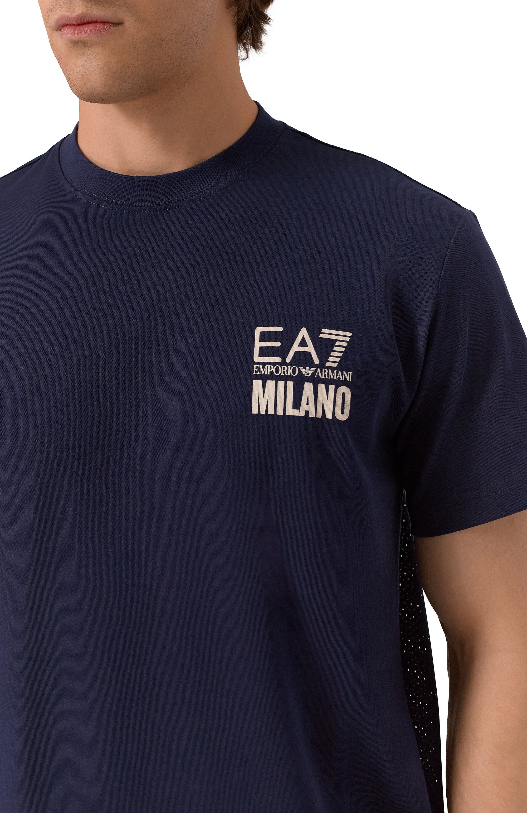 Хлопковая футболка EA7, арт. 7M000156/AF13741, фото 5