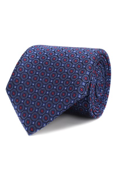 Мужской шелковый галстук CANALI, арт. 18/HJ02026