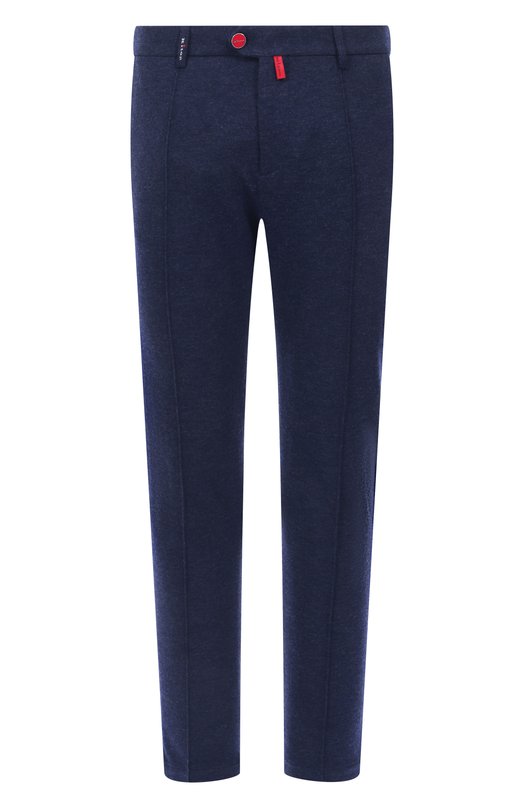 Кашемировые брюки Kiton UFFPBRK0150G06 Синий UFFPBRK0150G06