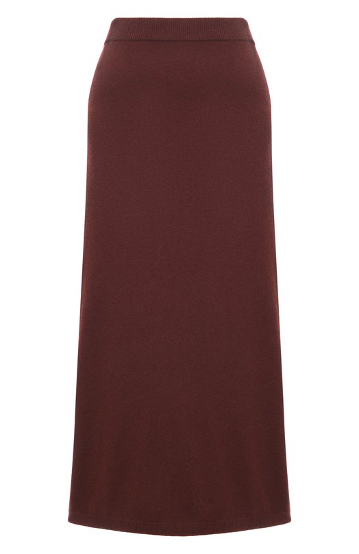 Кашемировая юбка OLOLOL OLKNSK004/306/BASE Коричневый OLKNSK004/306/BASE