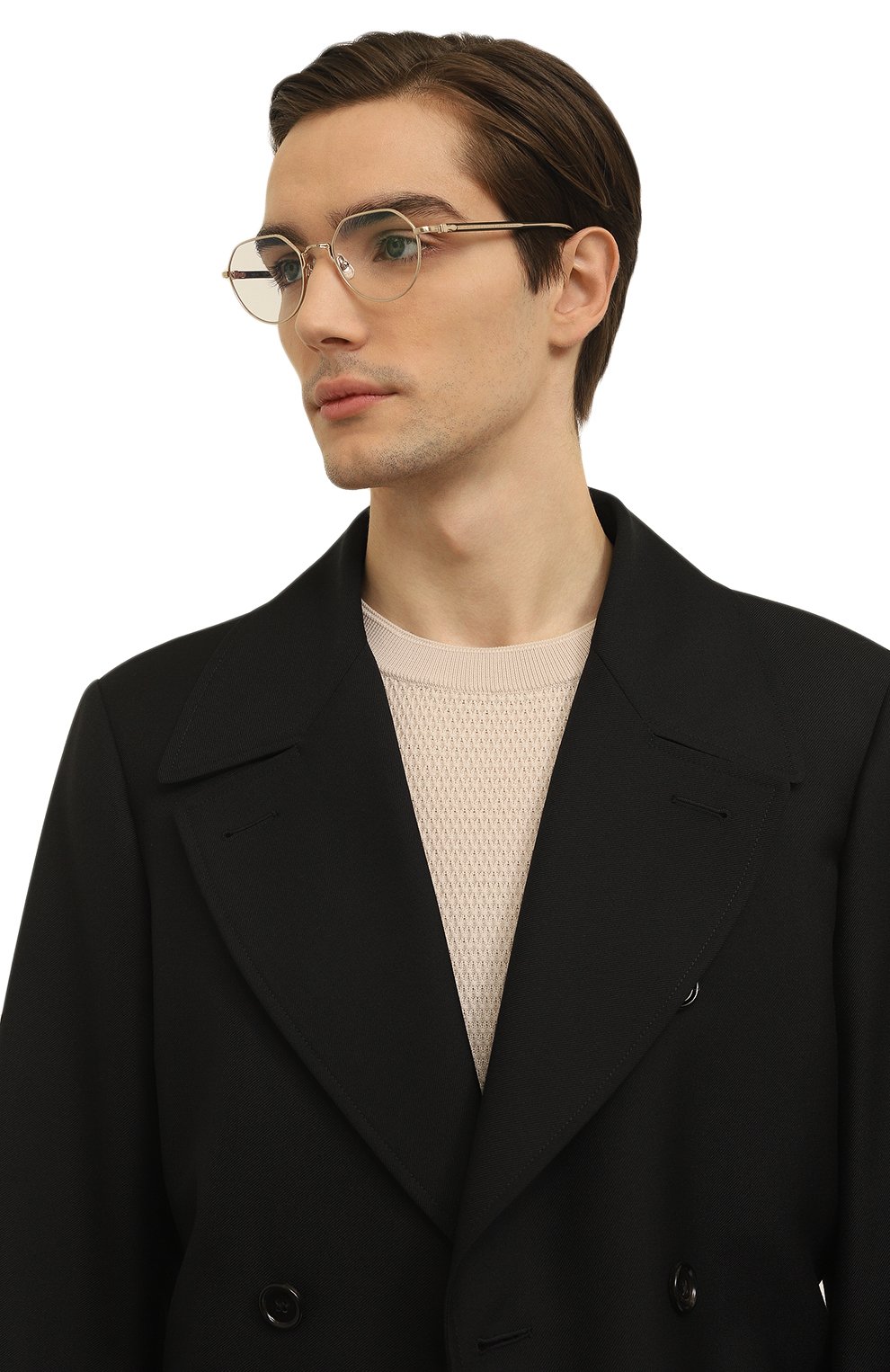 Оправа MATSUDA золотого цвета по цене 54450 руб., арт. M3108 BG, фото 3 Оправа MATSUDA, арт. M3108 BG, фото 3