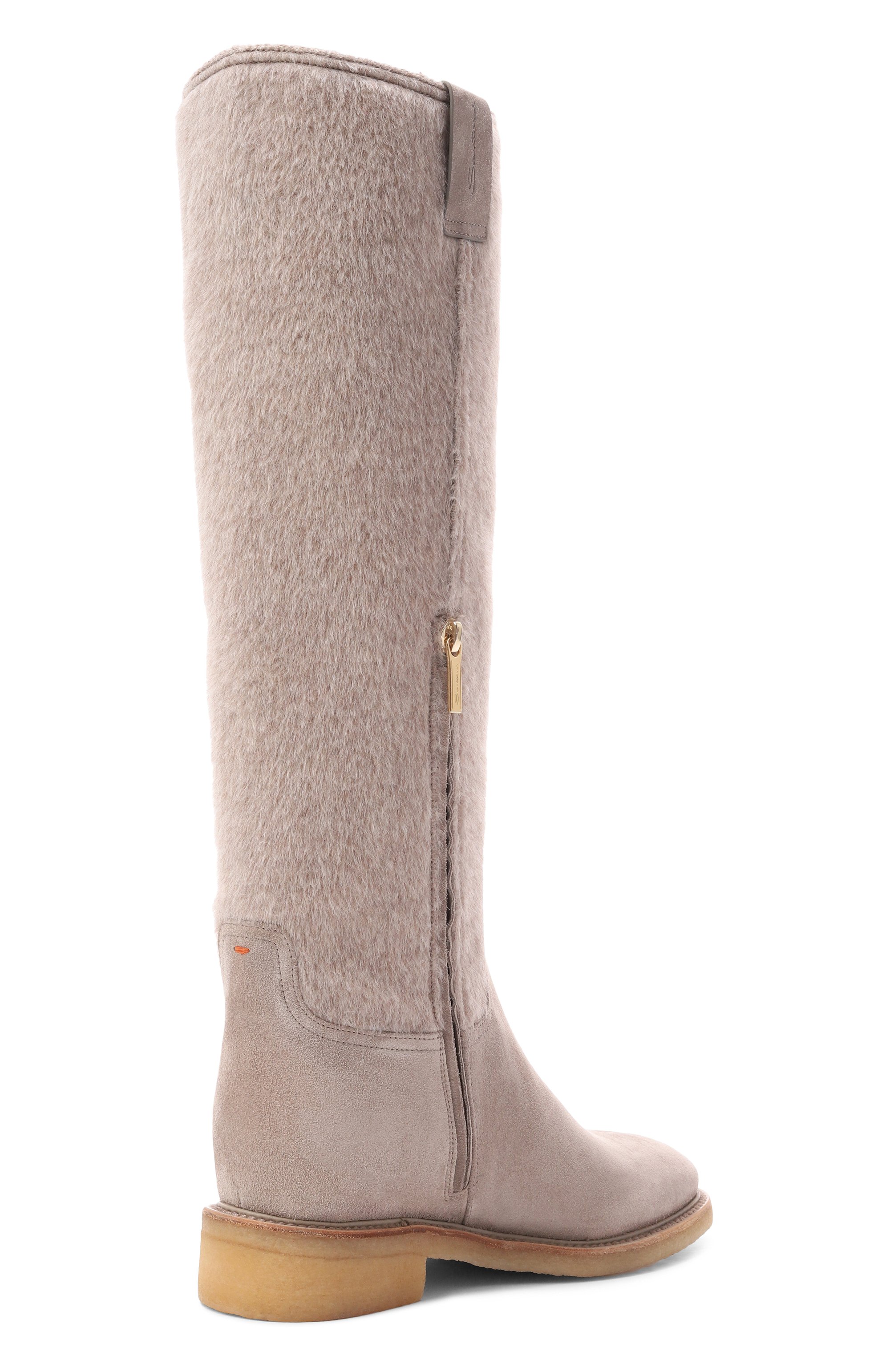 Комбинированные сапоги SANTONI, арт. WSHG71762PARNHSU, фото 5