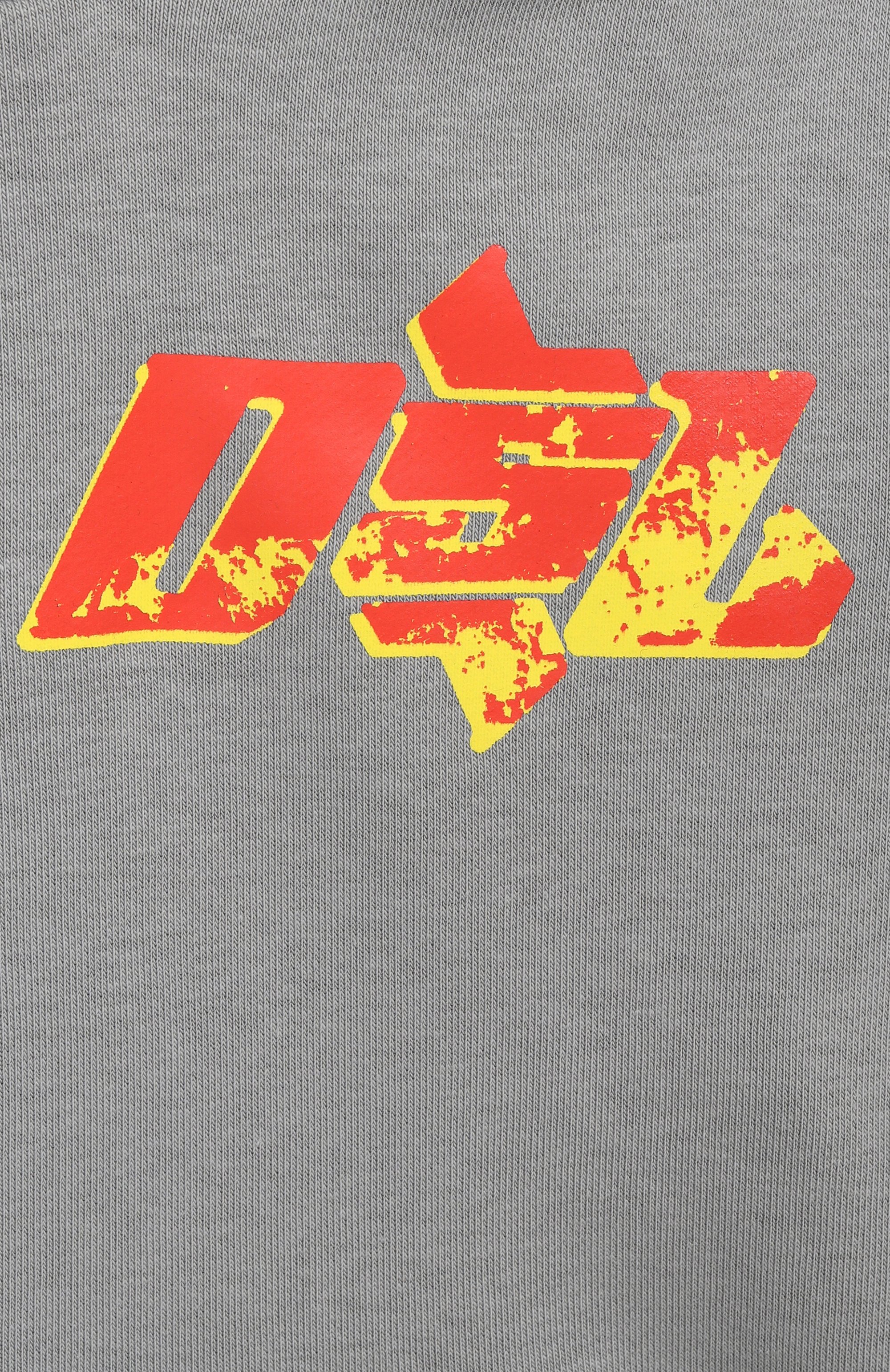 Хлопковое худи DIESEL, арт. J02625/KYAZ3, фото 3