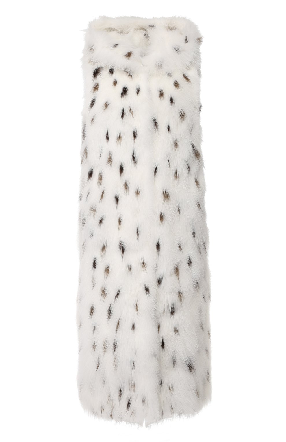 Жилет с капюшоном из меха лисы YVES SALOMON, арт. 9WYG74010FF1X, фото 1