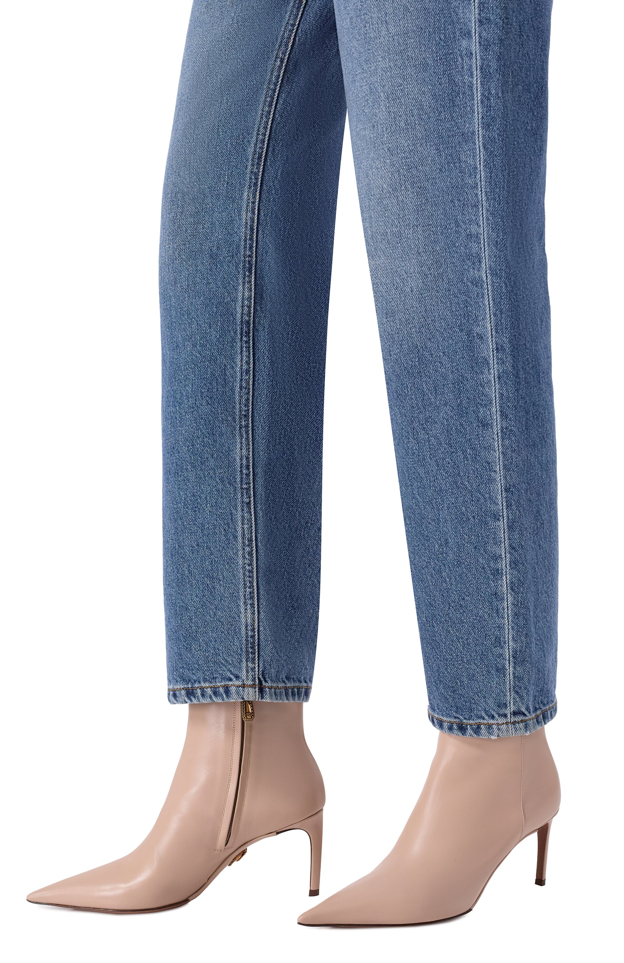 Кожаные ботильоны devotion 75 DOLCE & GABBANA, арт. CT1083/AP412, фото 2