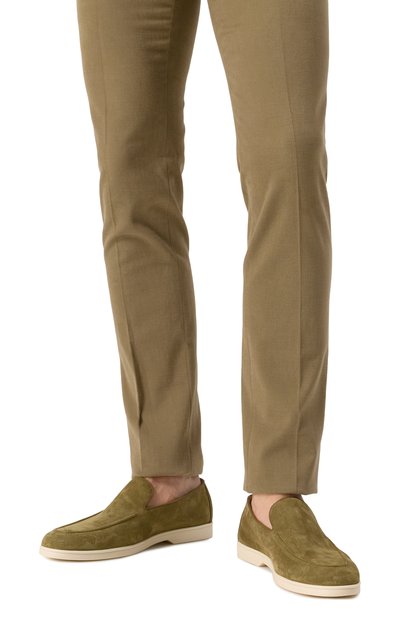 Замшевые лоферы DOUCAL'S, арт. DU3413NWMAUY009G, фото 3