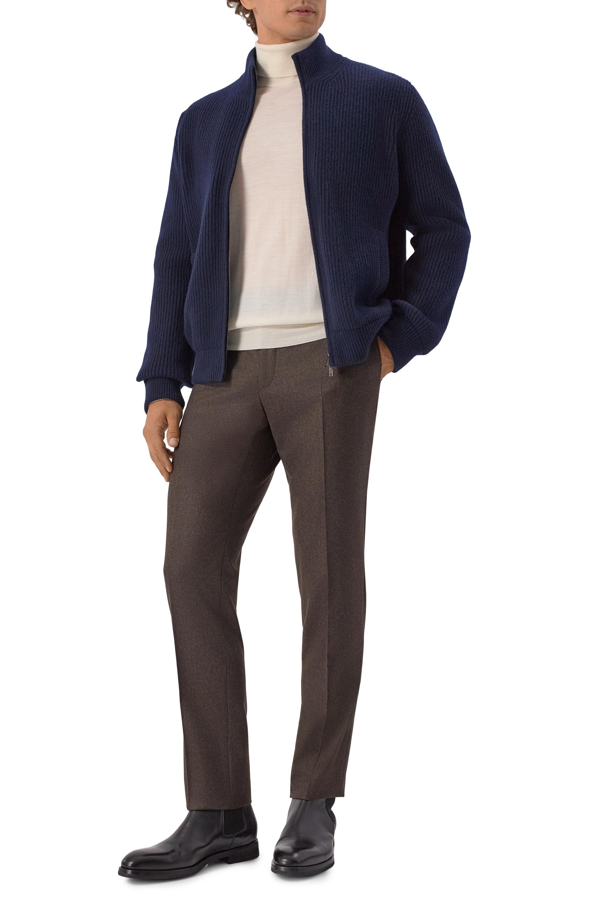 Кашемировый кардиган MVST, арт. TXTRECK-ES3625-11 BS/TR-ES3625-1, фото 2