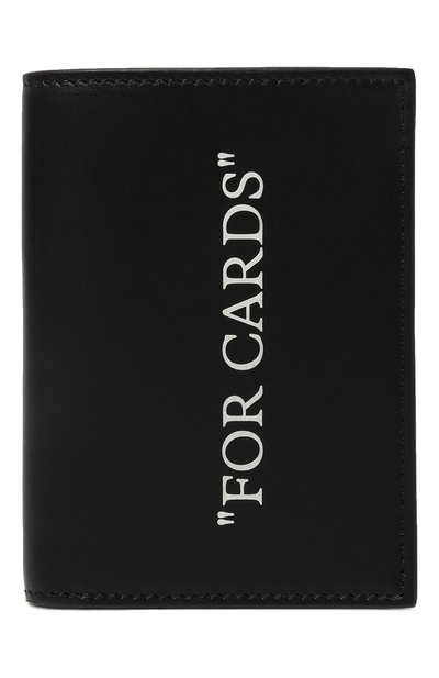 Мужской кожаное портмоне OFF-WHITE, арт. 0MND069F23LEA001