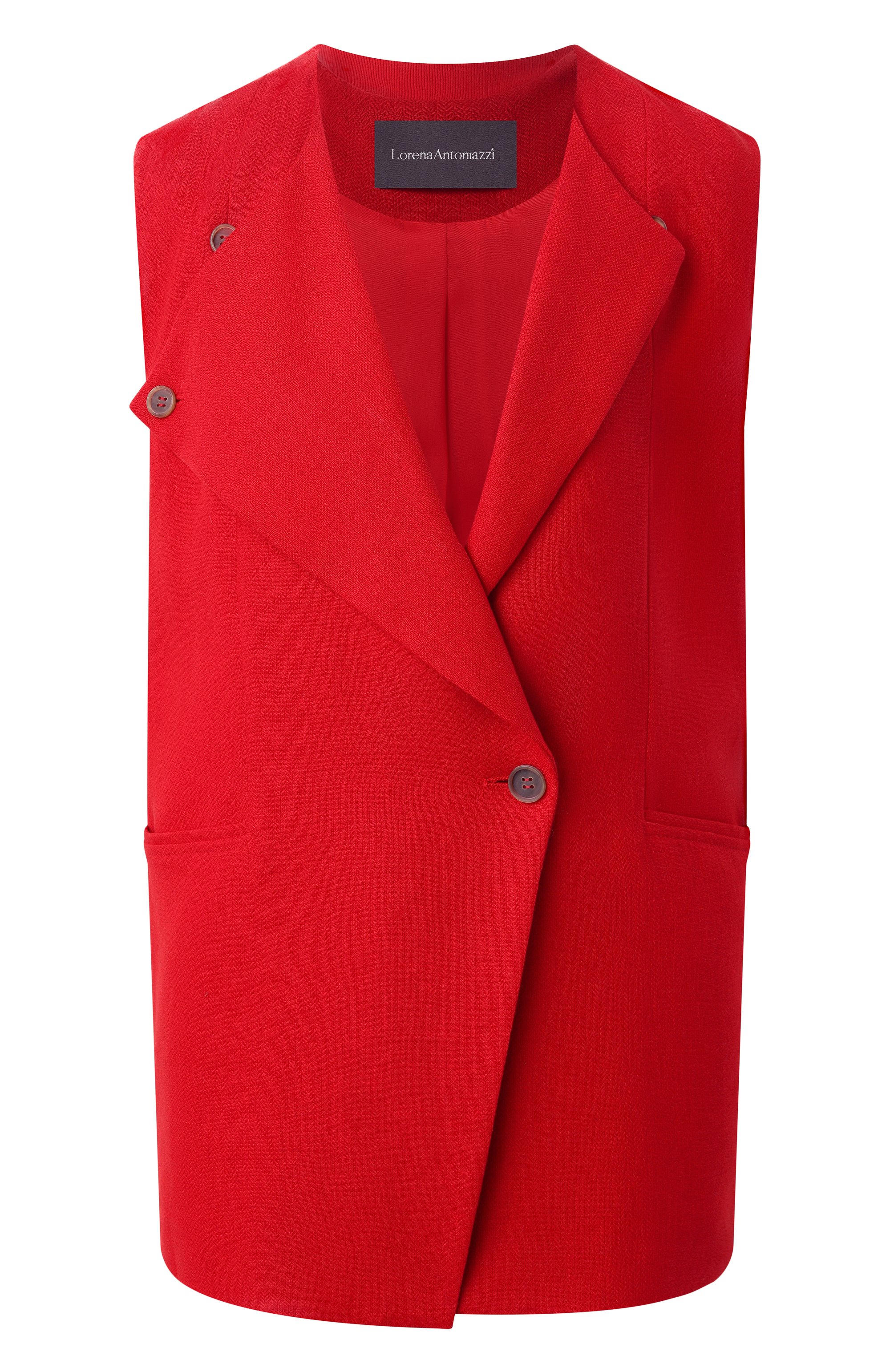 Льняной жилет LORENA ANTONIAZZI, арт. P2502GI07A/4768, фото 1