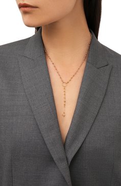Женское колье HANKA_IN золотого цвета, арт. MER-C0-PEG0-ET0 | Фото 2 (Материал: Металл; Нос: Не проставлено; Региональные ограничения белый список (Axapta Mercury): Не проставлено)